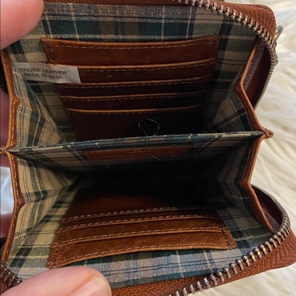 Wild WestLos  Angeles  Brown Leather Crossbody Bag BNWOT - Picture 6 of 12